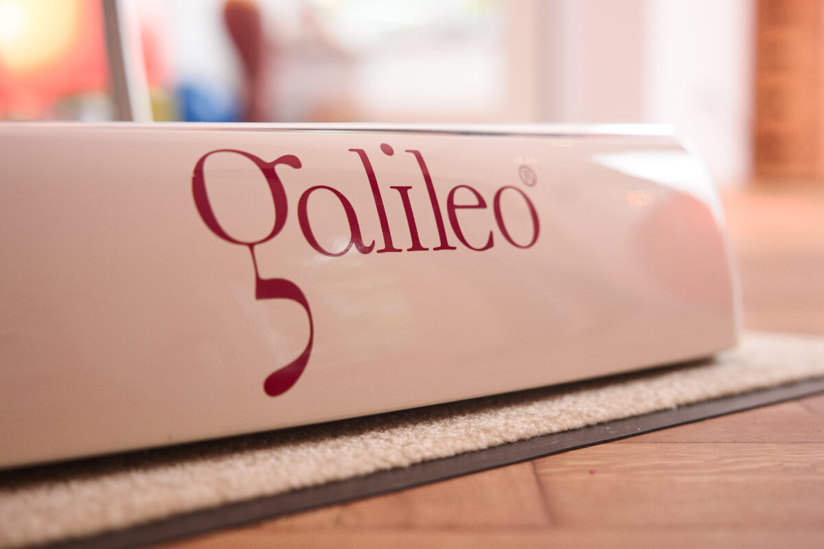 Nadja beim Galileo-Training